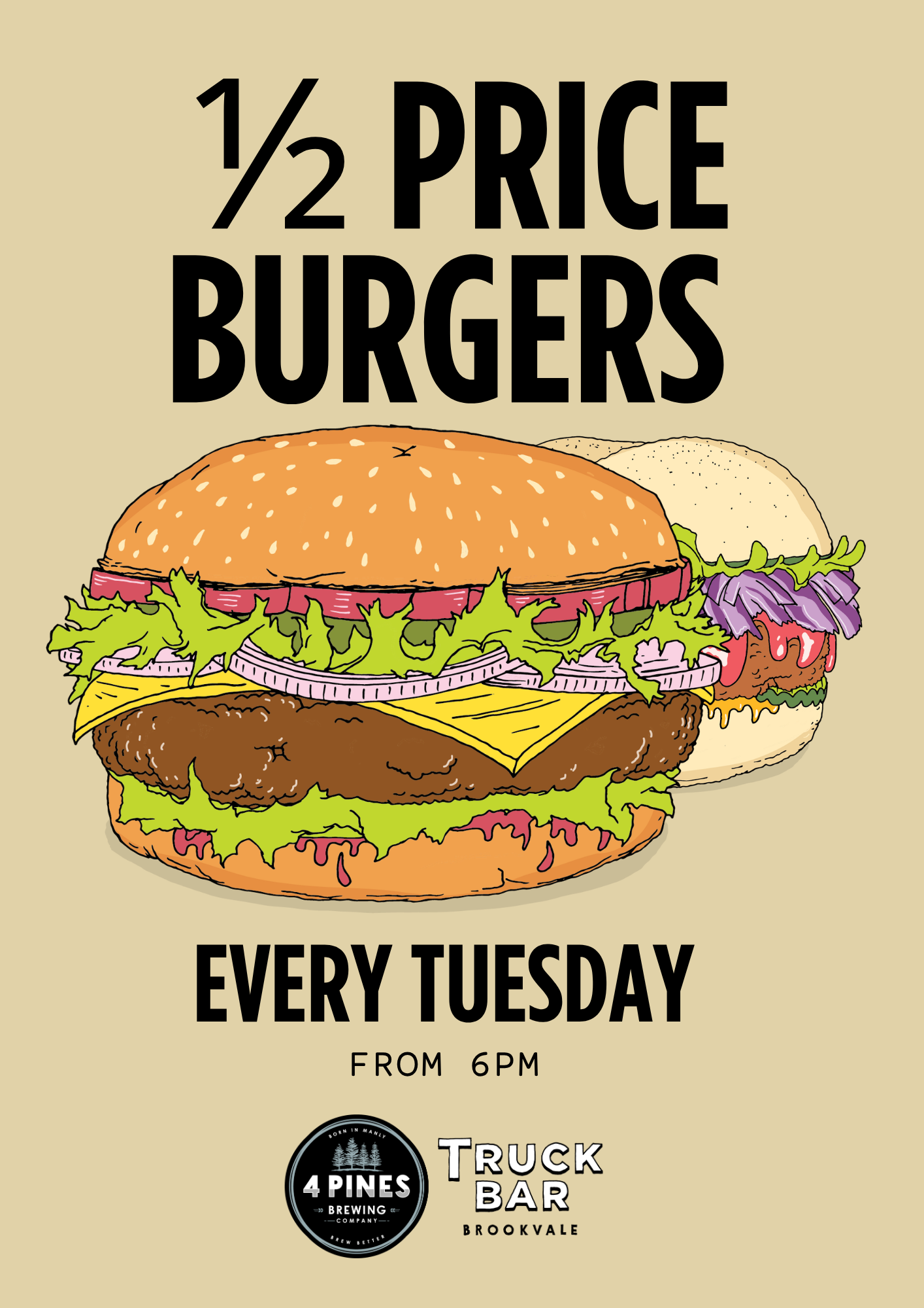 What's On - Tuesday - 4 Pines Truck Bar