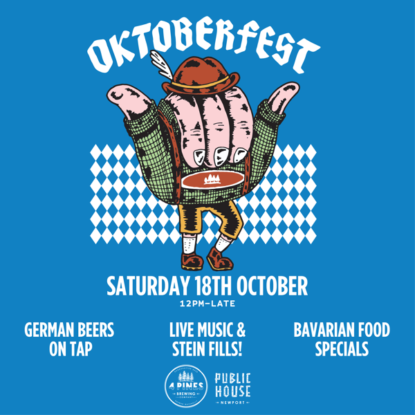 Oktoberfest at 4 Pines Newport 🍻🥨