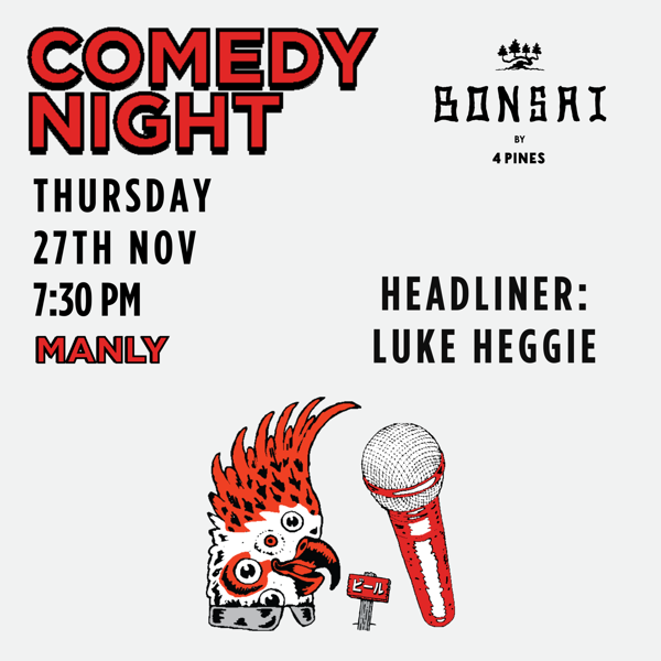 November Comedy Night at Bonsai