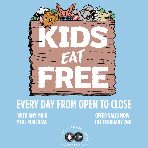 Kids Eat Free Every Day! 