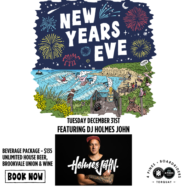 New Years Eve at 4 Pines Torquay 🥂