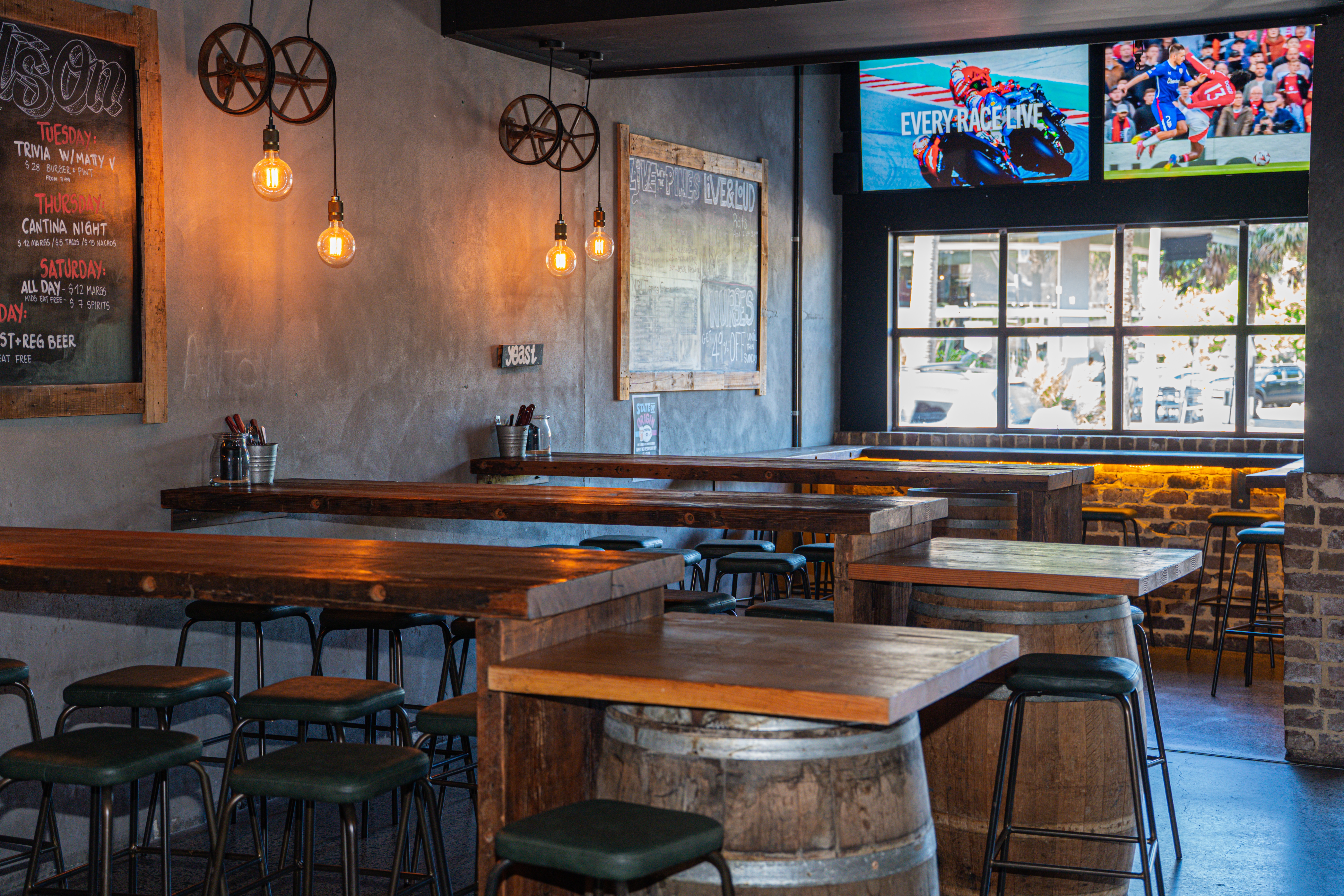 4 Pines Public House Newport Sports Section