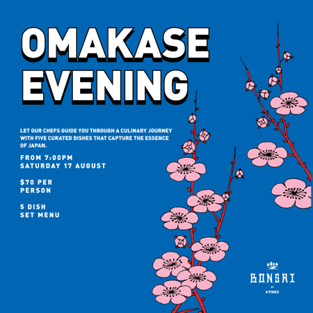 Omakase Evening at Bonsai