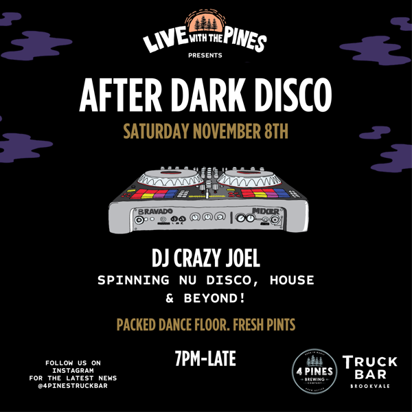 Live with the Pines - After Dark Disco 🪩