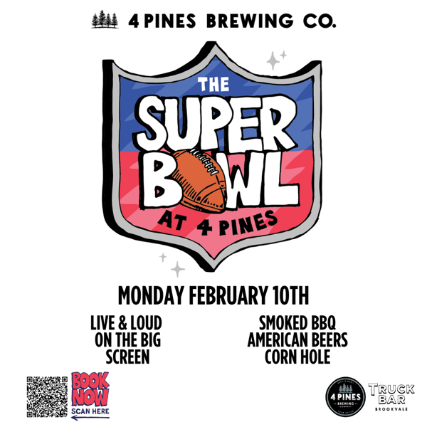 Super Bowl LIX at 4 Pines Truck Bar