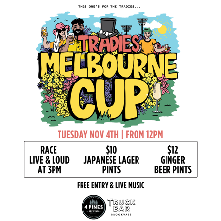 Tradies Melbourne Cup! 🔨👷‍♂️