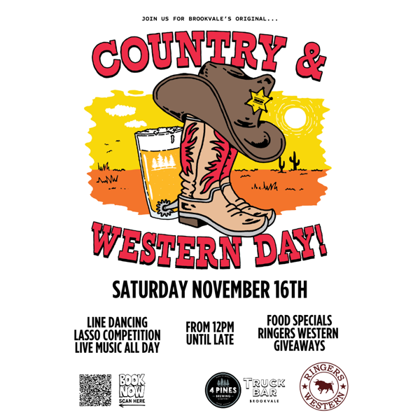 Country Western Day at 4 Pines Truck Bar